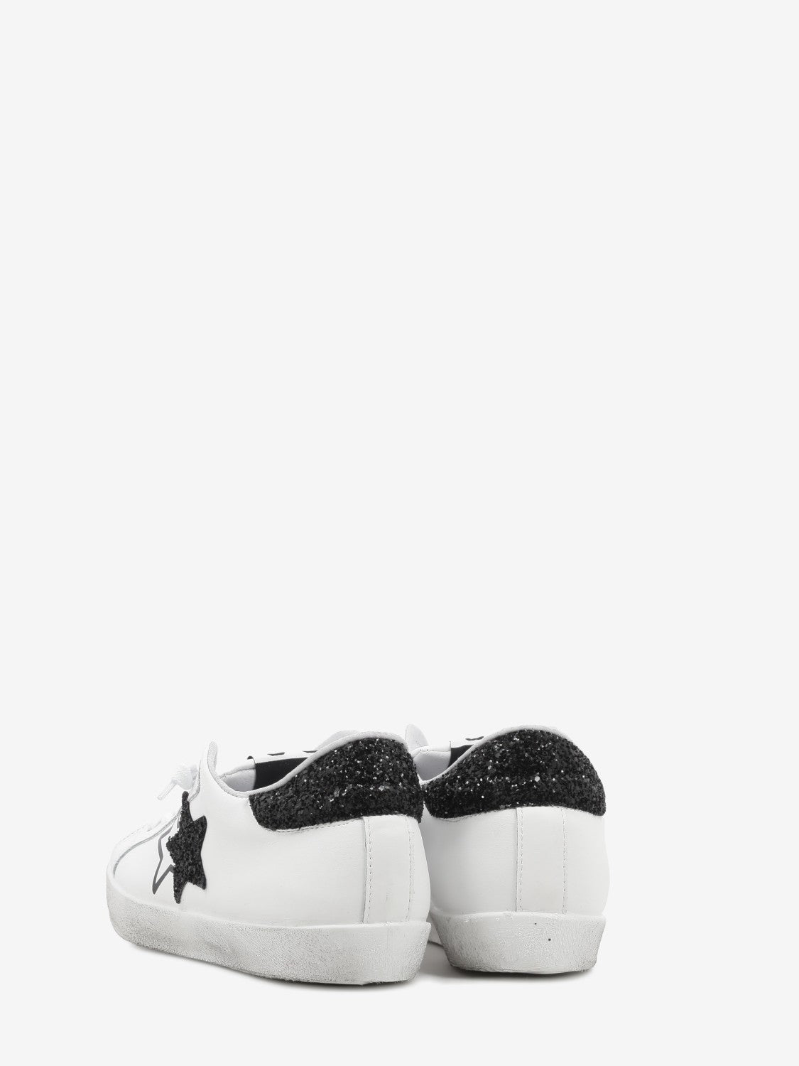 LOW SNEAKER IN WHITE LEATHER WITH BLACK DETAILS 2SD4898_034