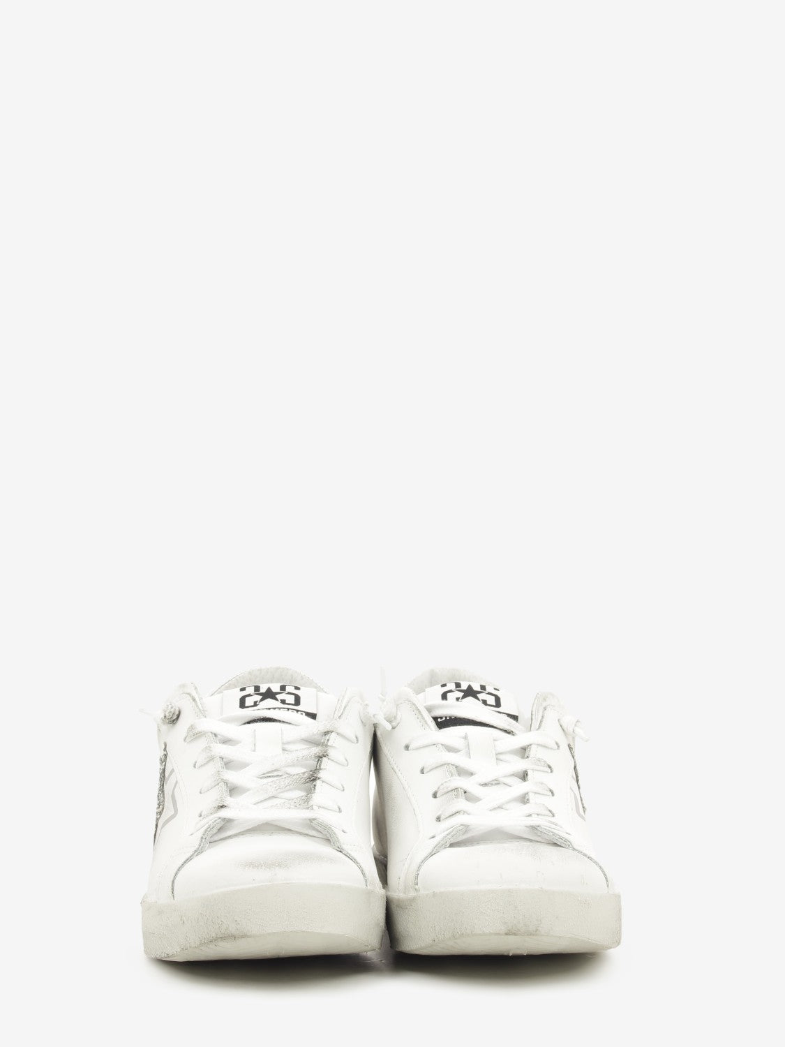 Sneakers One Star pelle white / silver