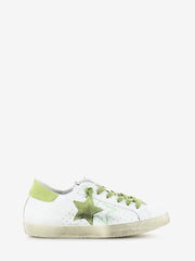 2STAR - Sneakers One Star white / green