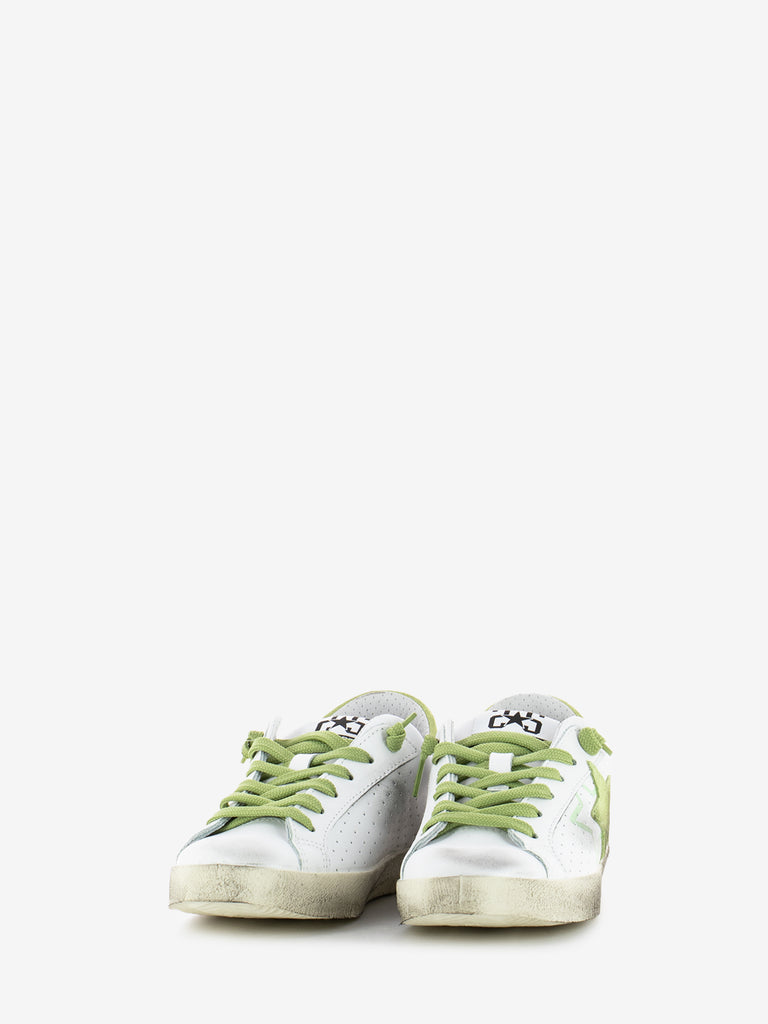 2STAR - Sneakers One Star white / green