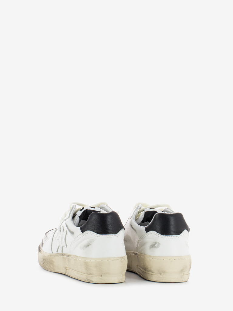 2STAR - Sneakers Padel in pelle bianca / nero