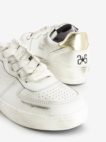 Sneakers padel white / gold