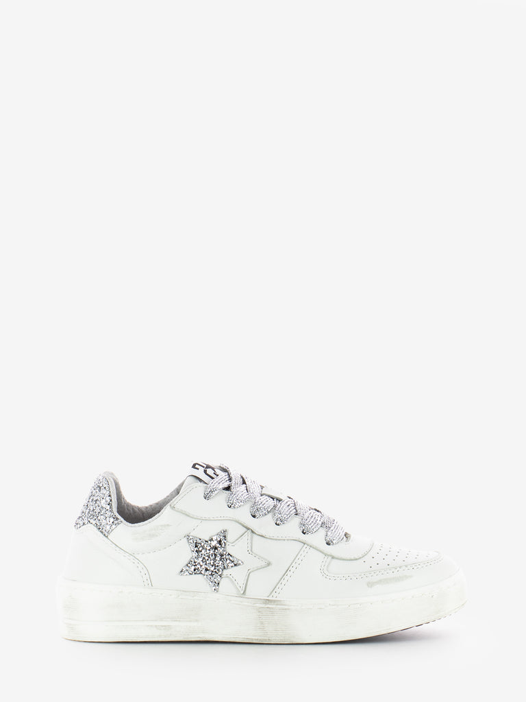 2STAR - Sneakers padel white / silver