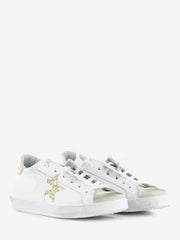 2STAR - Sneakers Prime Star white / gold