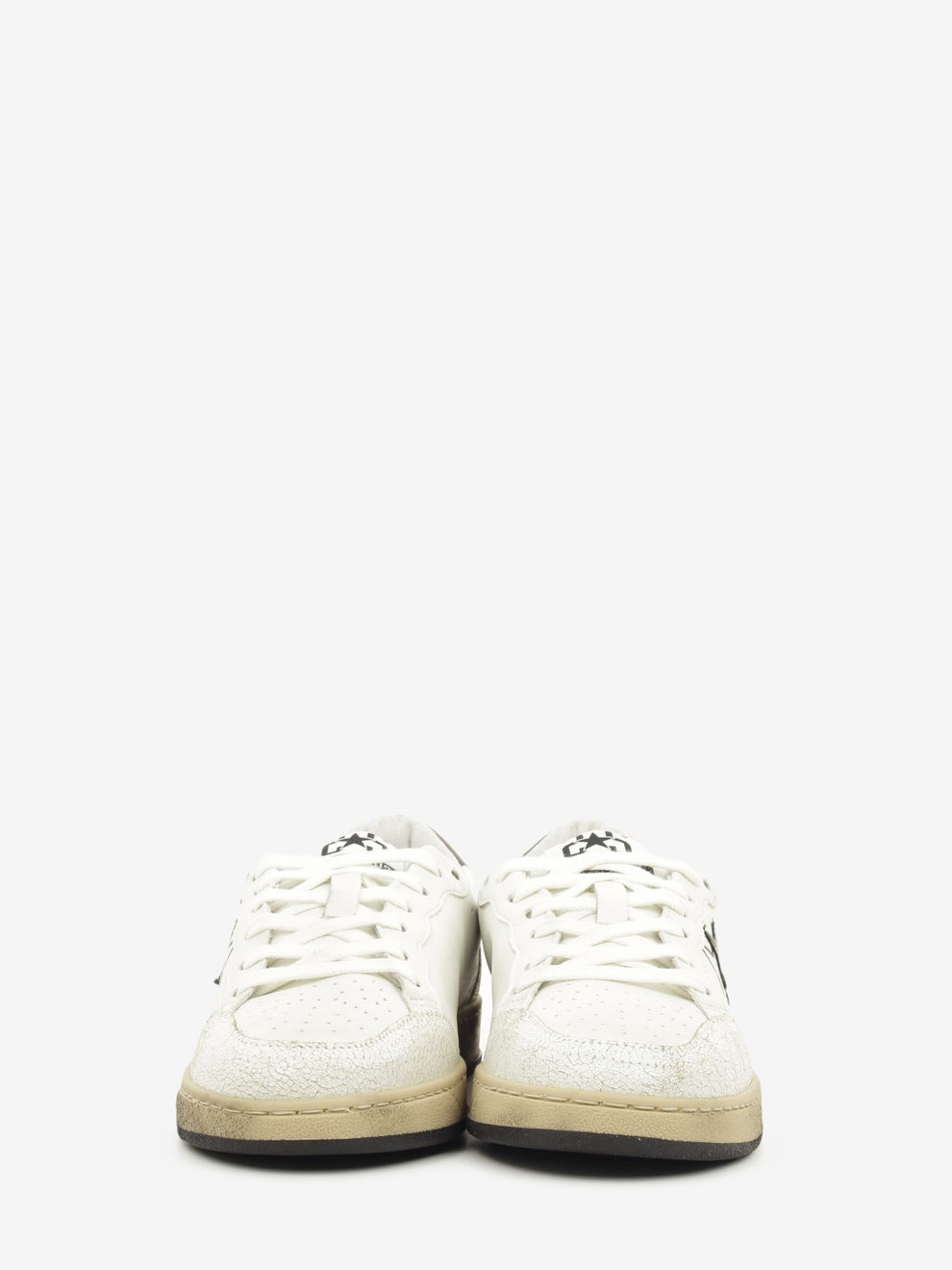 LEATHER SNEAKERS WEEK WHITE DET.BROWN 2SD5201_084