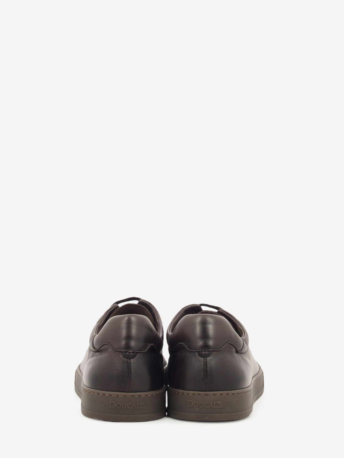 Morgan dark brown leather sneakers