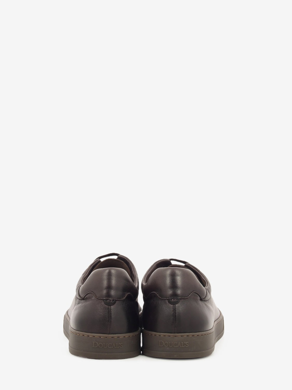 Morgan dark brown leather sneakers