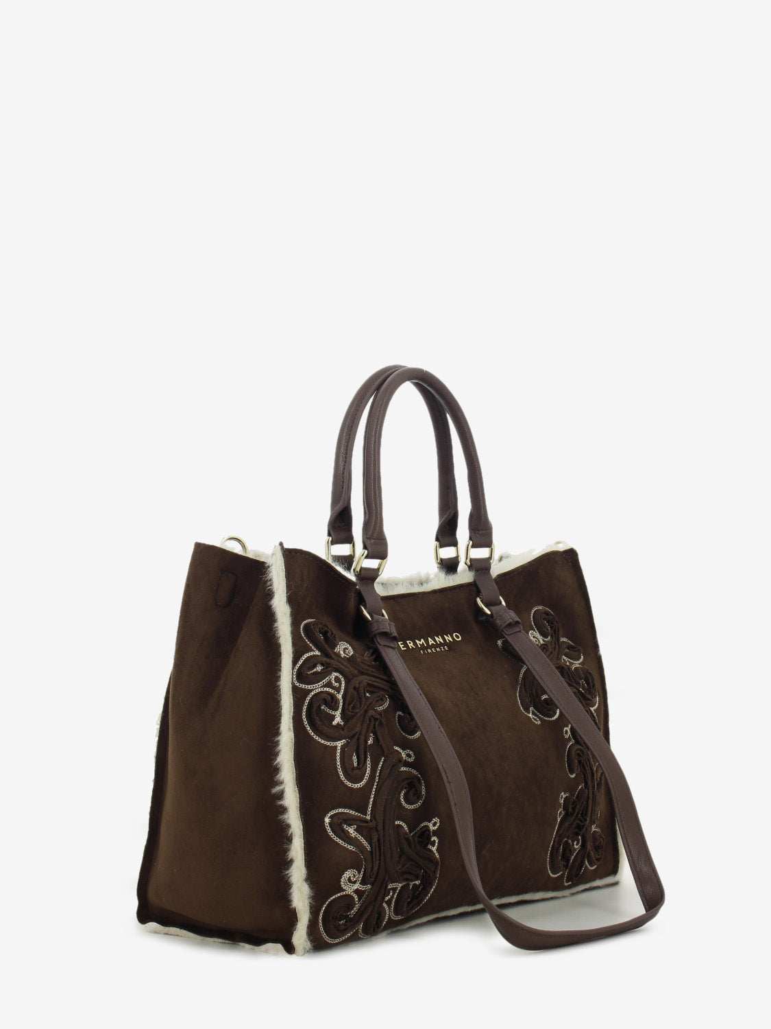 Small tote Barbara shirling dark brown