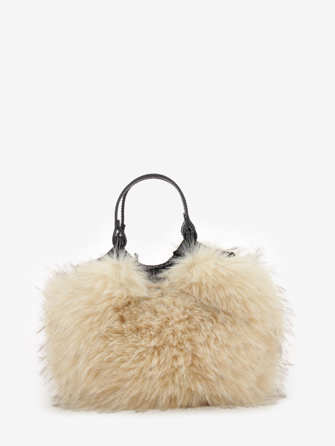 Borsa in ecopelliccia Dua beige