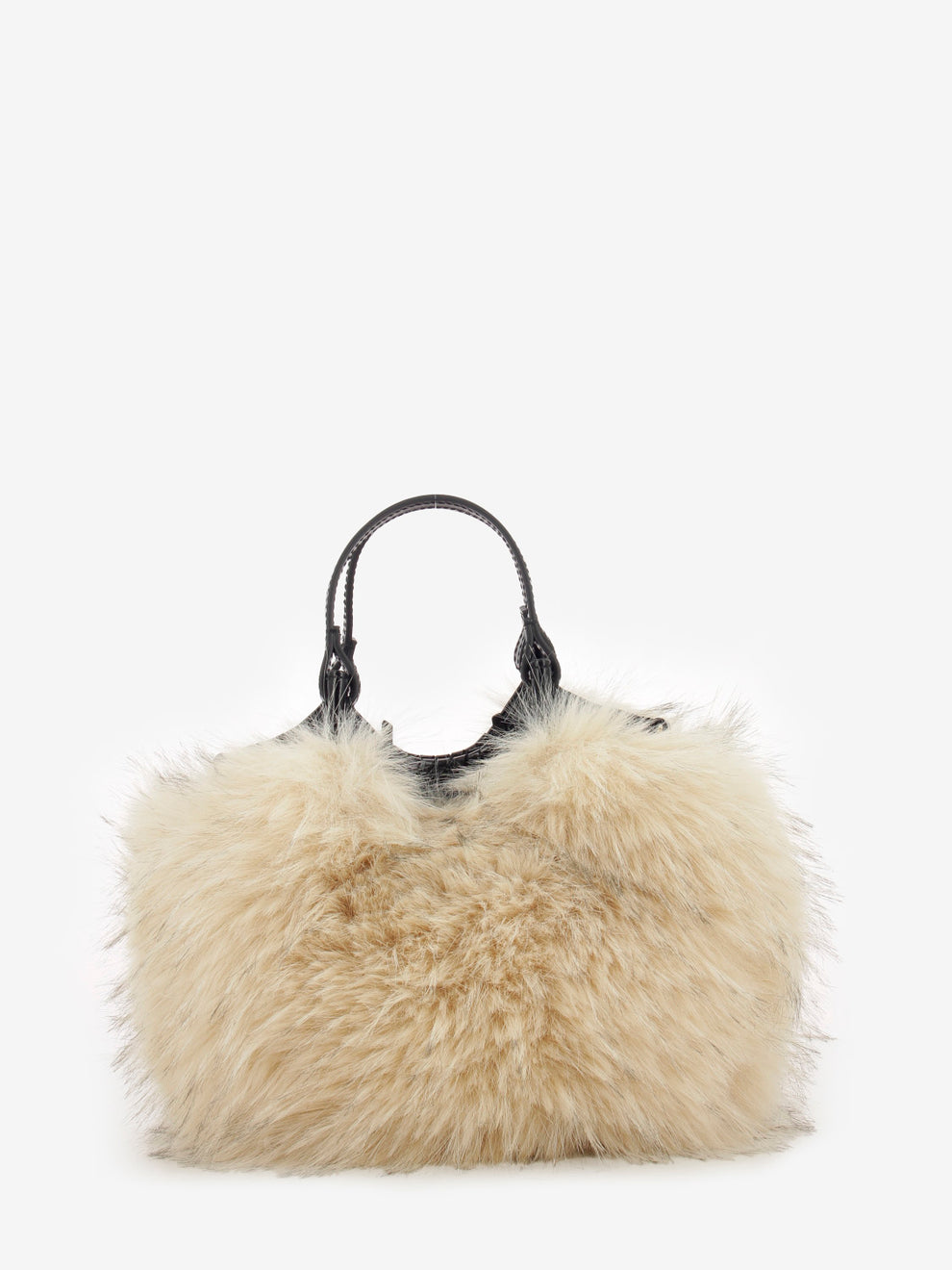 Borsa in ecopelliccia Dua beige