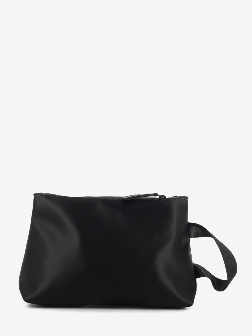 COSMETIC BAG ZIP W3 BLACK SATIN 16250_191