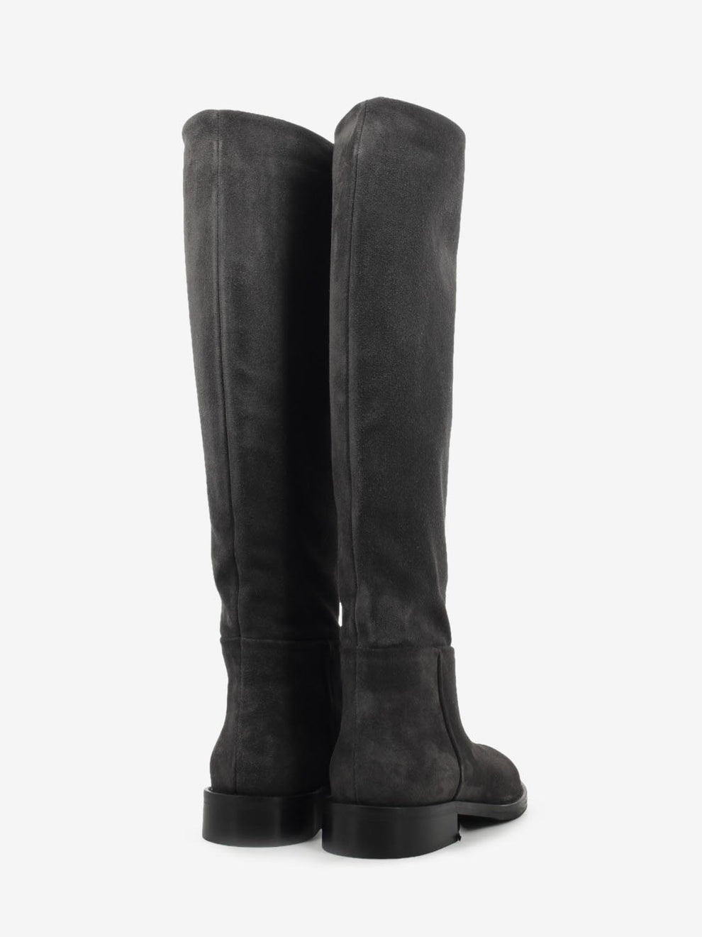 Berta grey suede boots