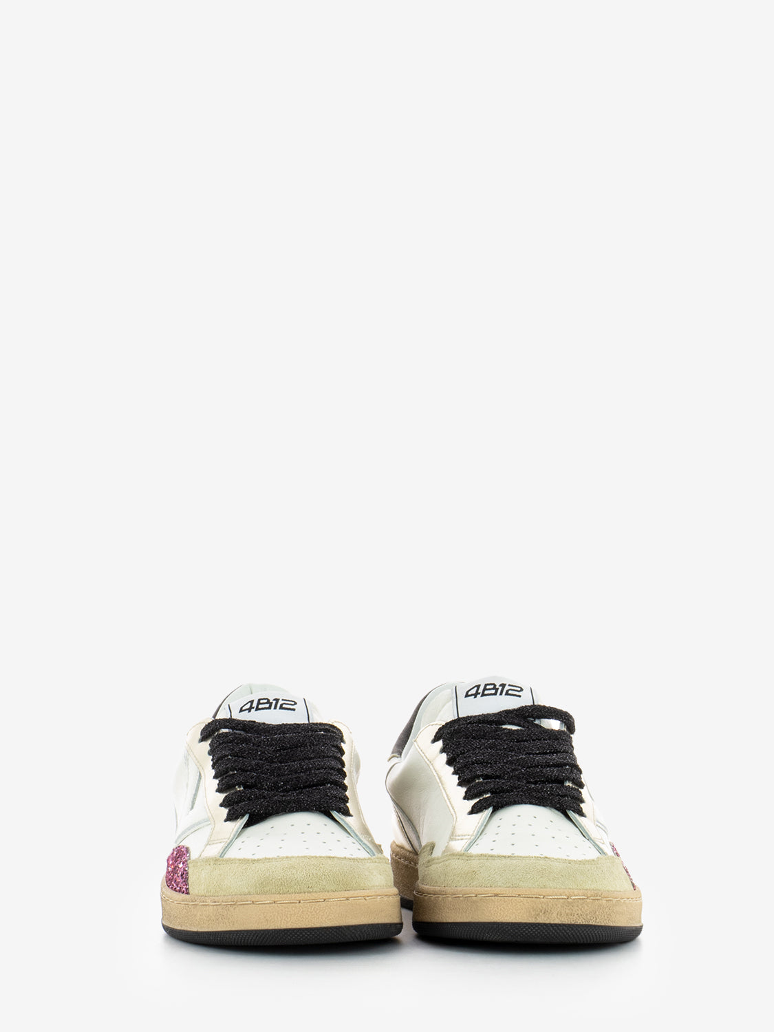 WHITE/GOLD SNEAKER PLAYNEW-D225