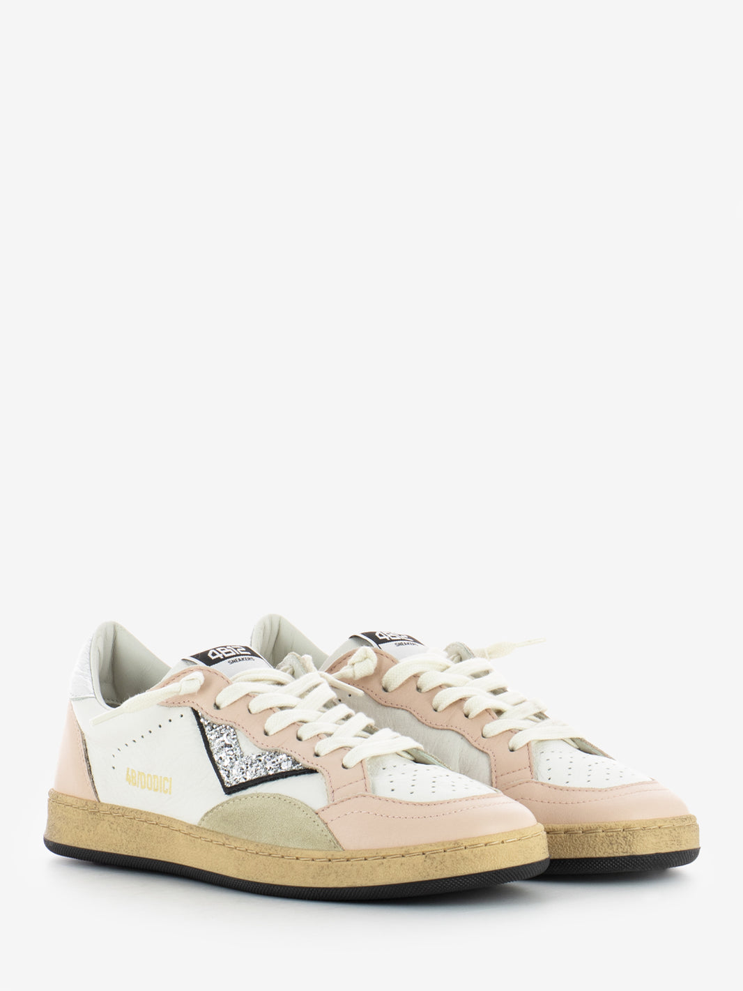 Play New D150 Pink / White Sneaker