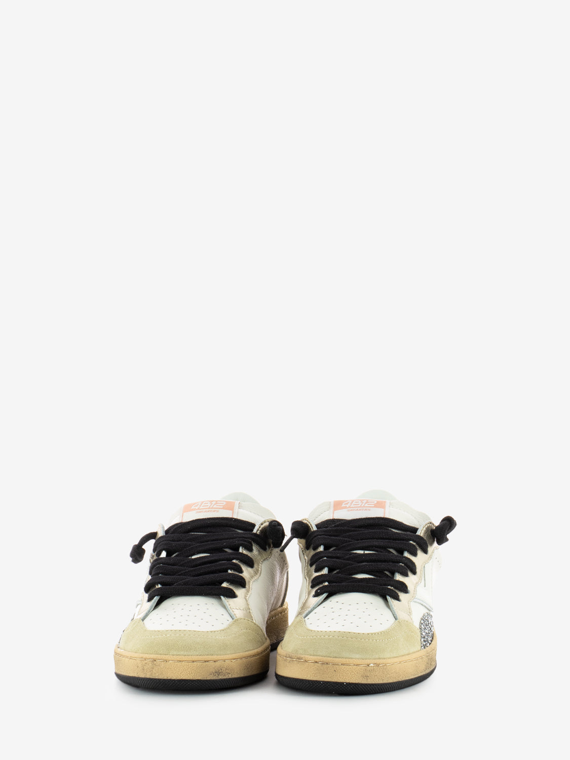 Play New D161 white / gold / black sneaker