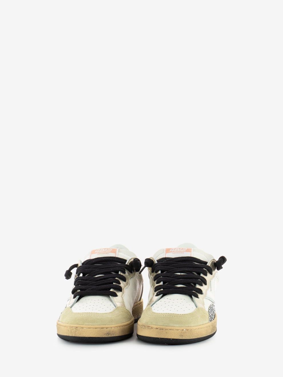 Play New D161 white / gold / black sneaker