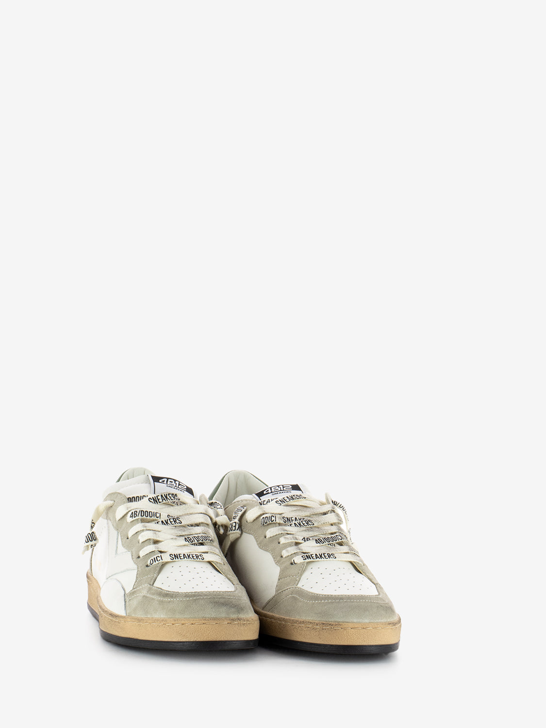 Play New white / green sneaker