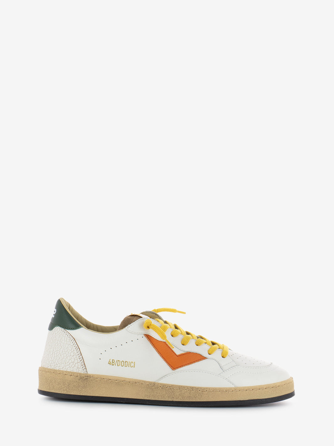 Sneaker Play New U57 Bianco / Arancio / Giallo
