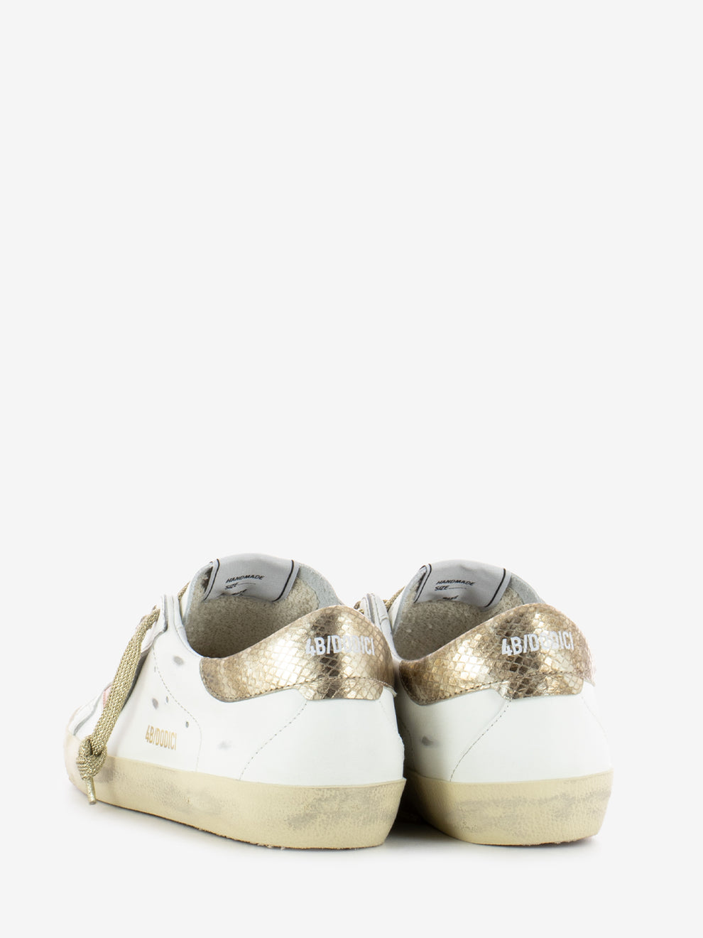Sneaker Suprime bianco / bronzo