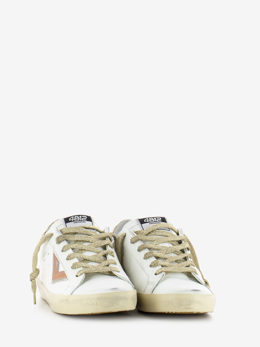 Sneaker Suprime bianco / bronzo