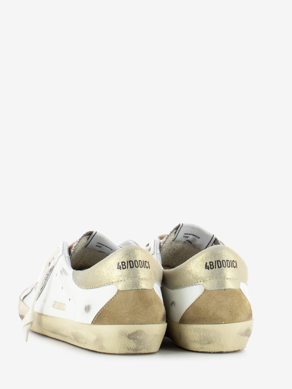 Sneaker Suprime bianco / cappuccino