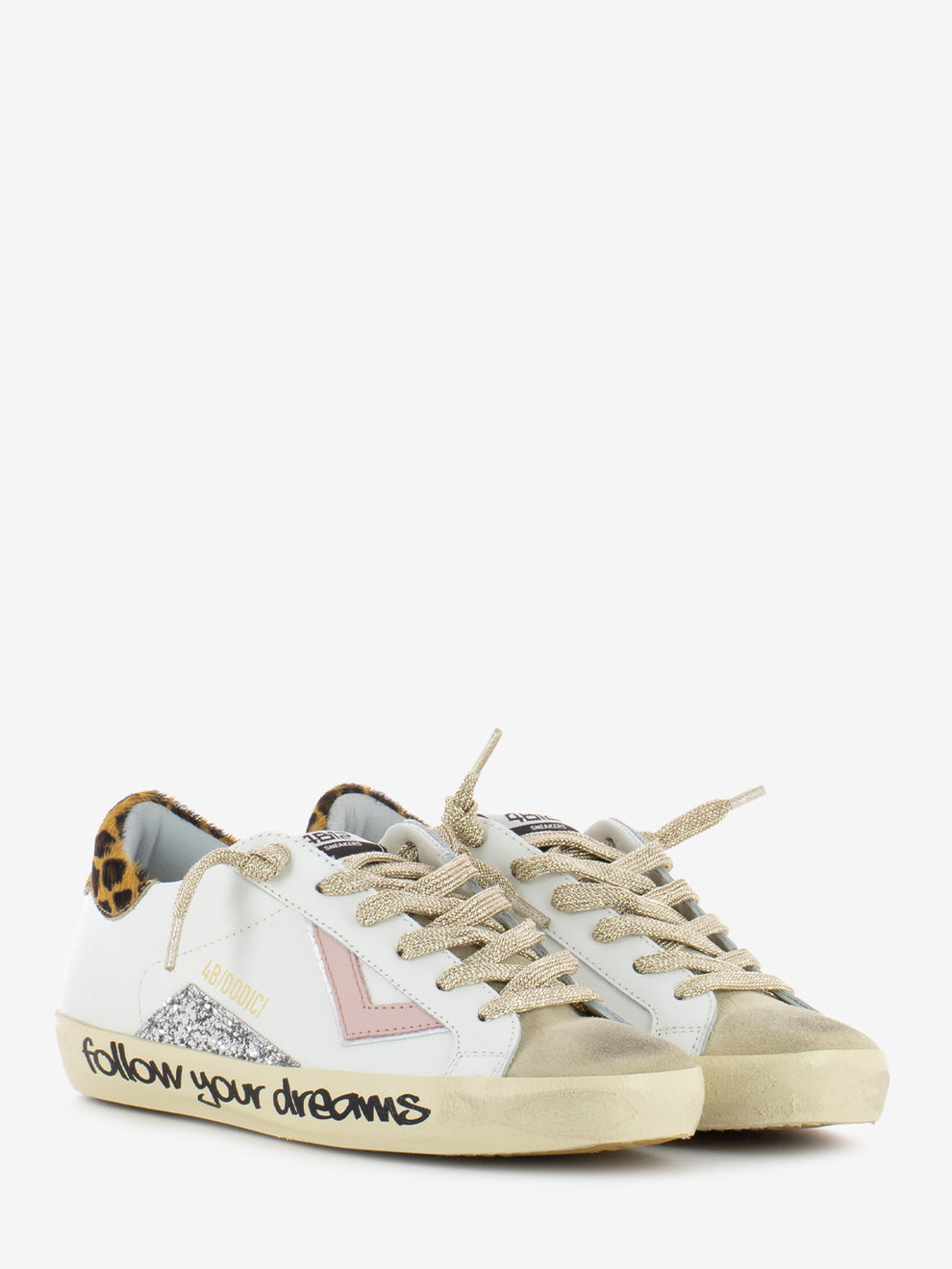 Sneaker Suprime DBS231 White / Leopard