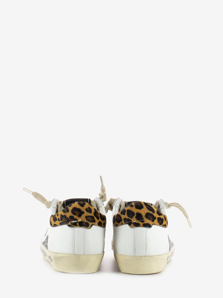4B12 - Sneaker Suprime DBS231 Bianco / Leopardato