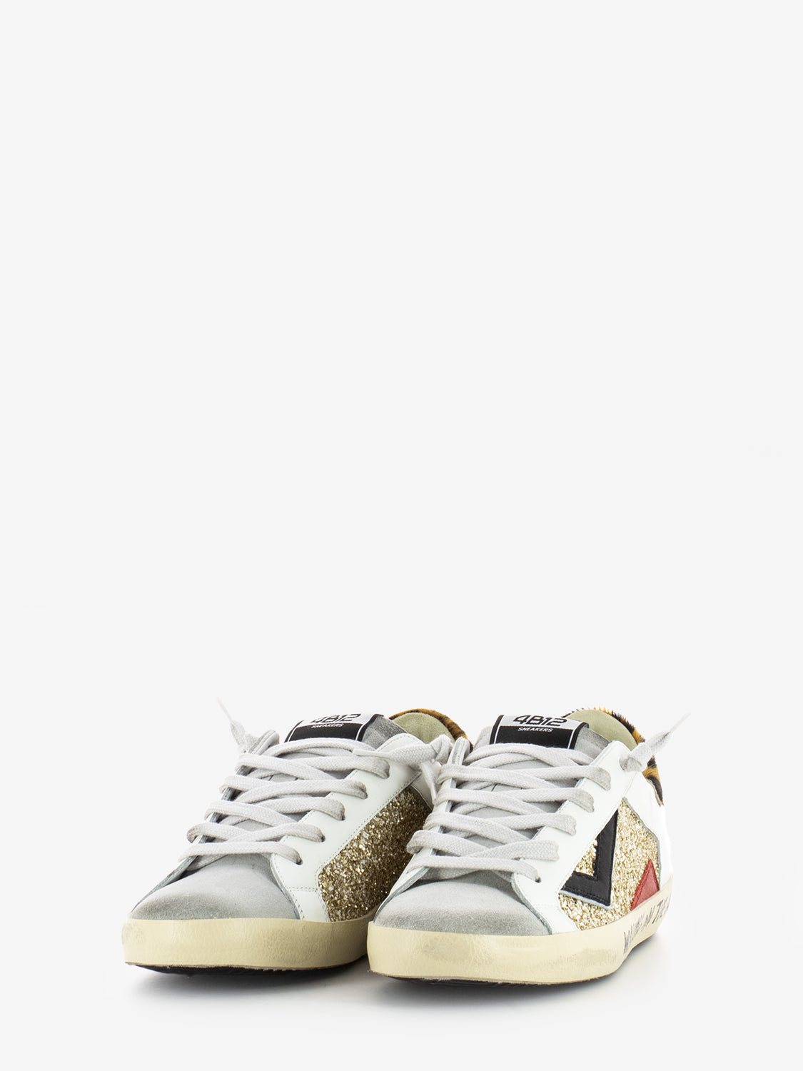 Leopard / Glitter Suprime Sneaker