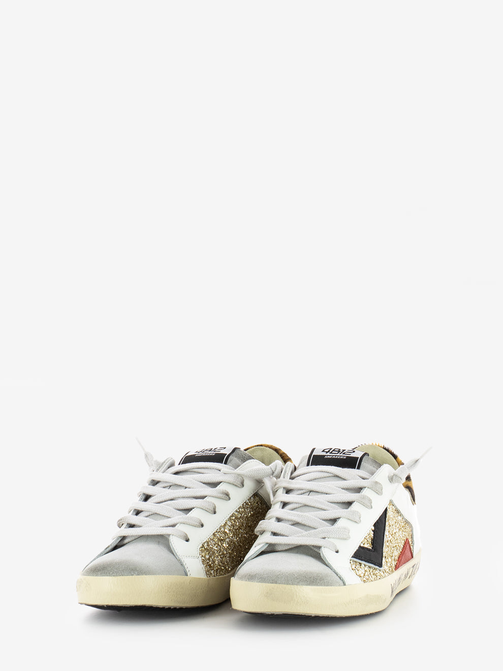 Leopard / Glitter Suprime Sneaker