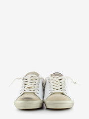 4B12 - Sneakers EVO bianco / beige / bluette