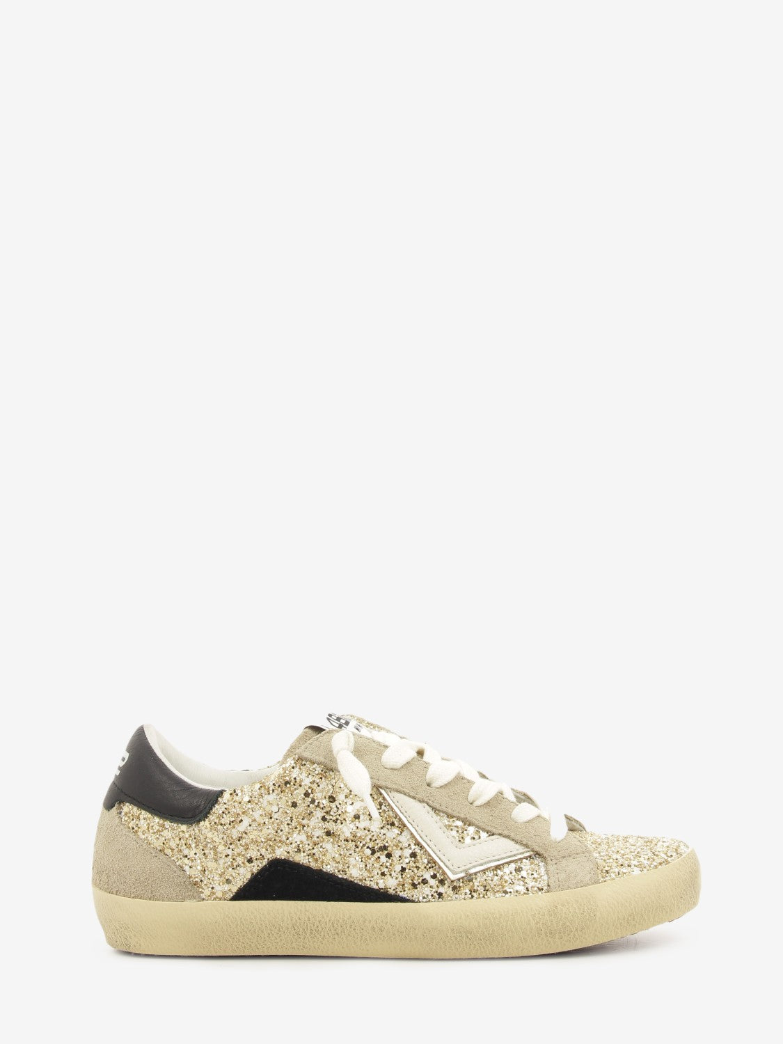 Sneakers glitter Suprime platino