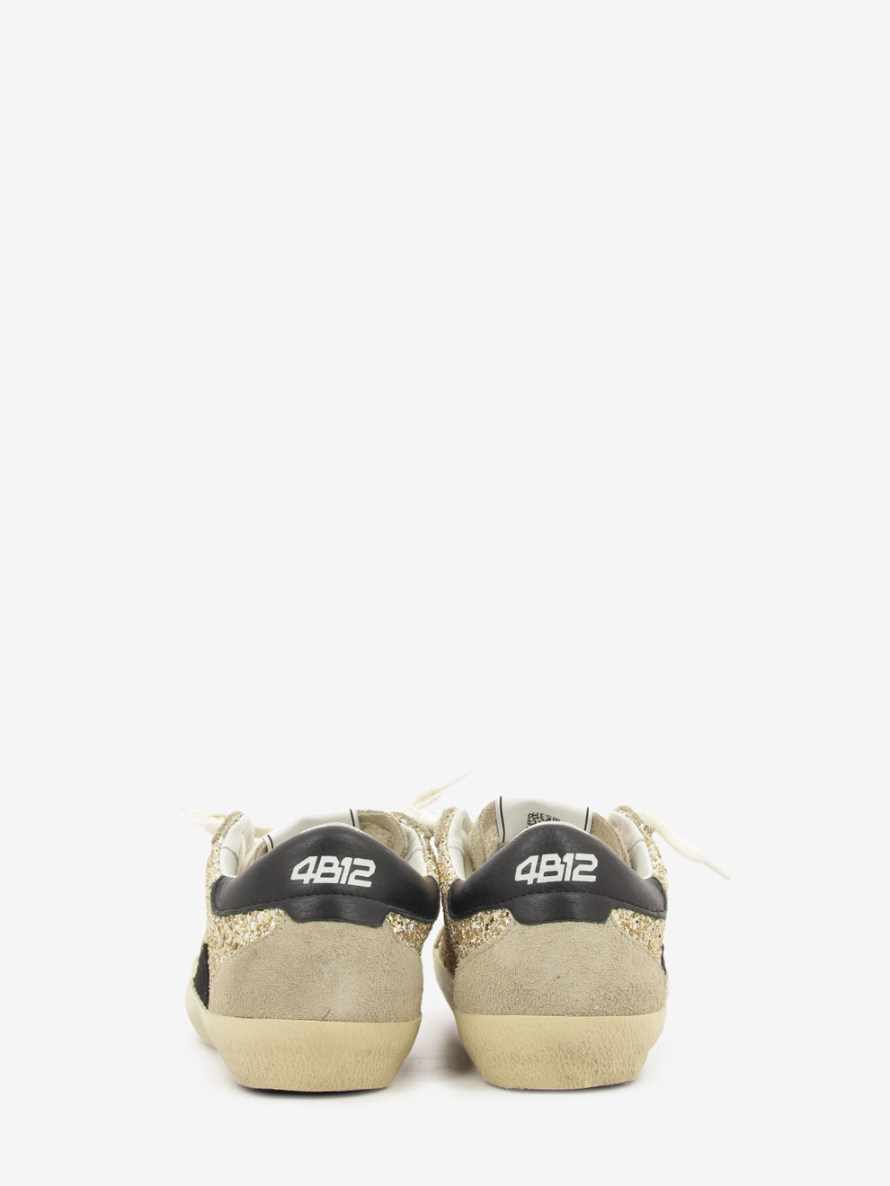 Sneakers glitter Suprime platino