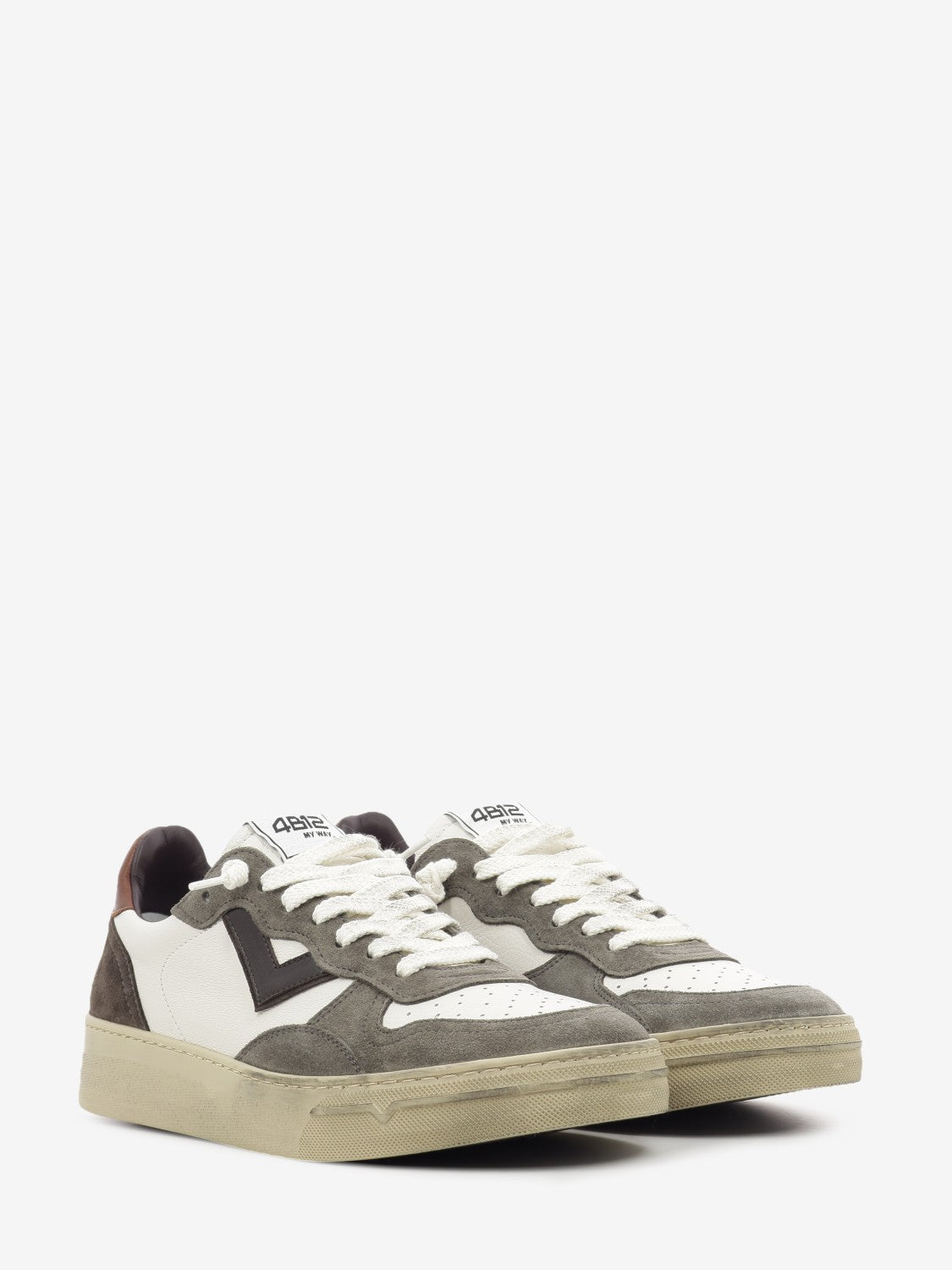 TAUPE/DARK BROWN SNEAKER HYPER-U3018