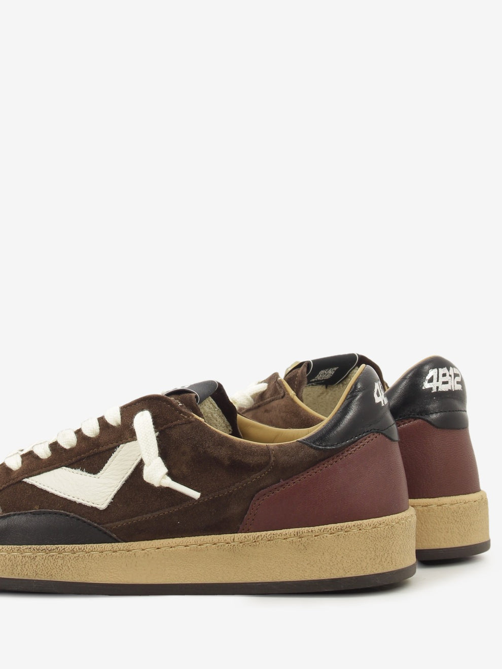 LEATHER SNEAKER CHOCOLATE TASTE PLAYNEW-U1024
