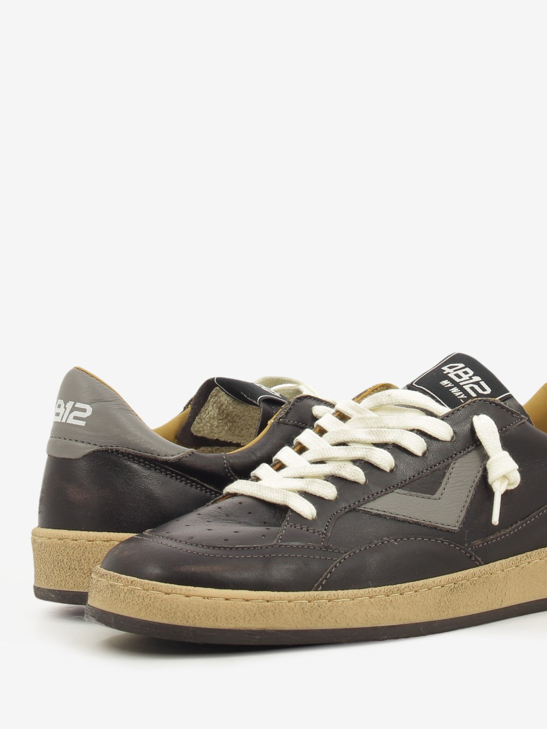 SNEAKER LEATHER EBONY PLAYNEW-U1032