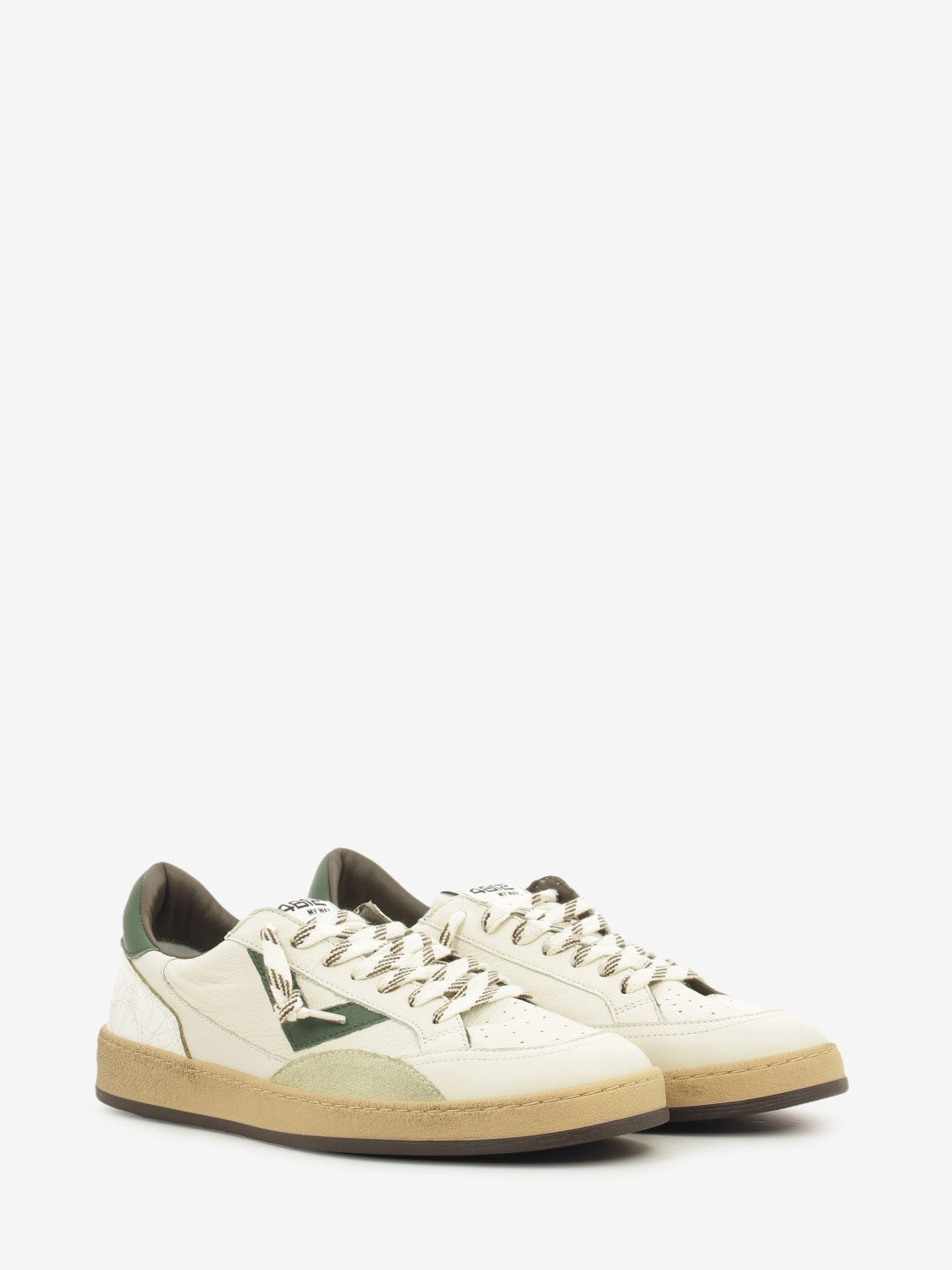 Sneakers in pelle PlayNew white / bush