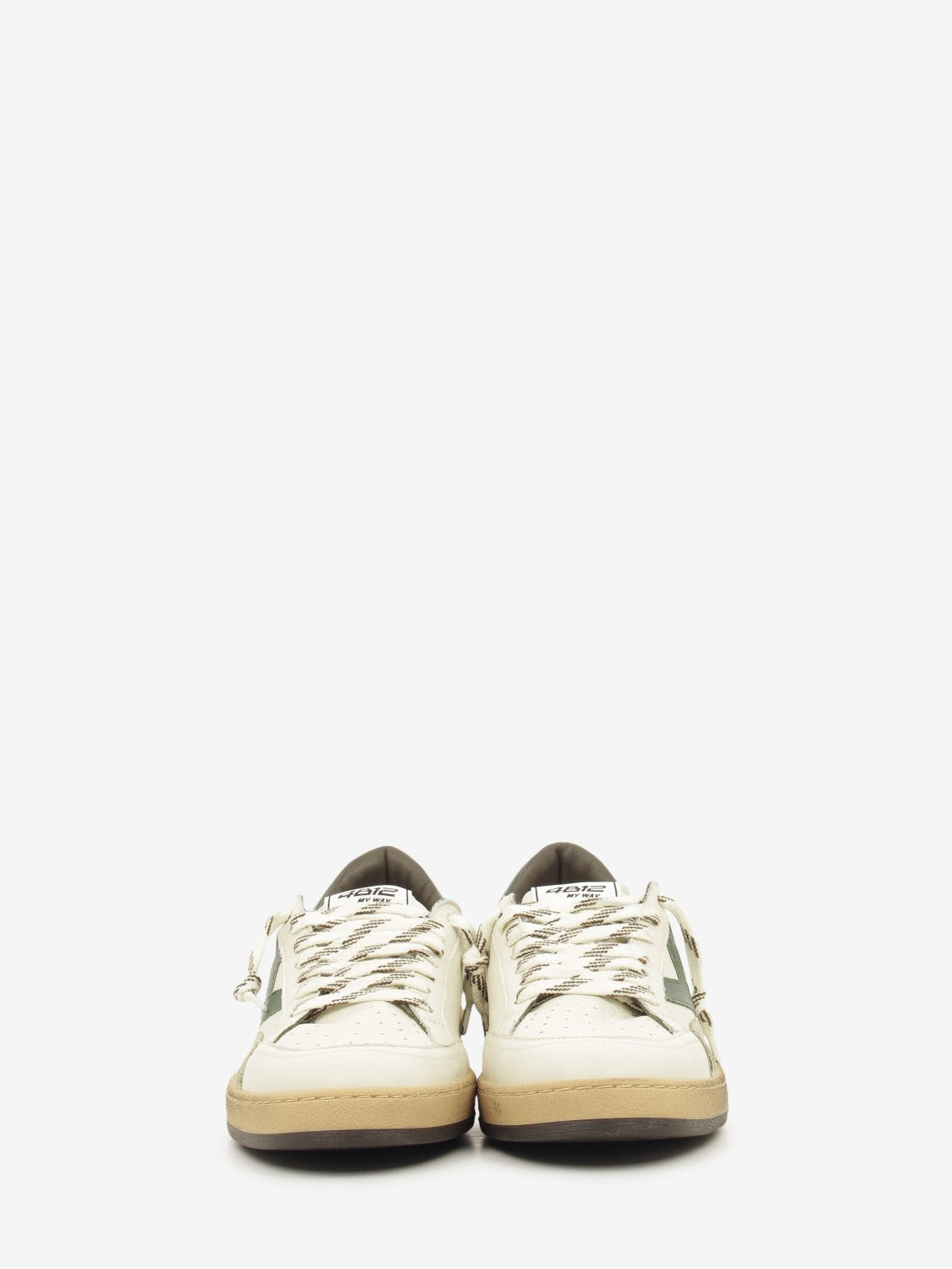 Sneakers in pelle PlayNew white / bush