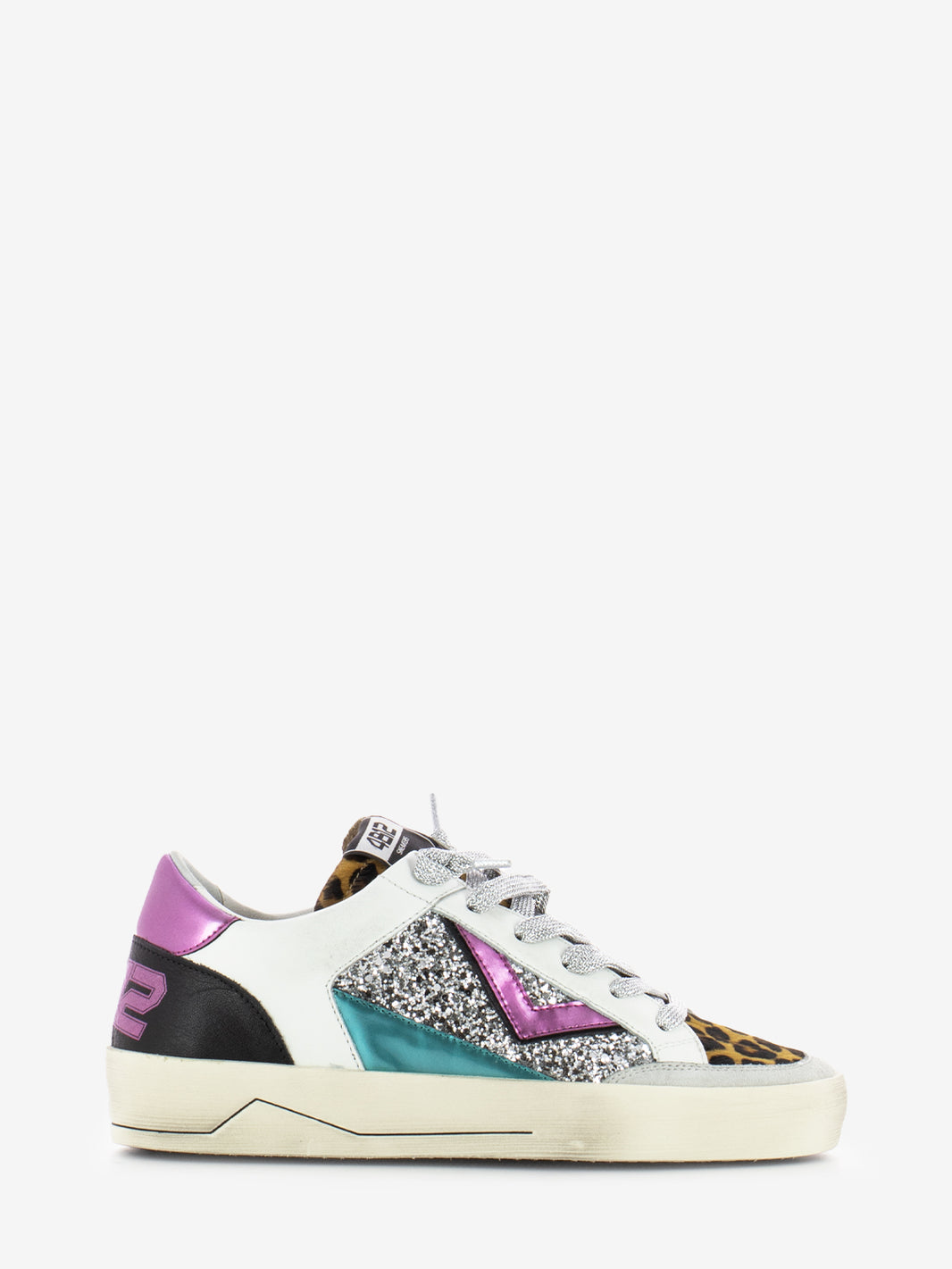 Kyle-D885 Leopard Sneakers