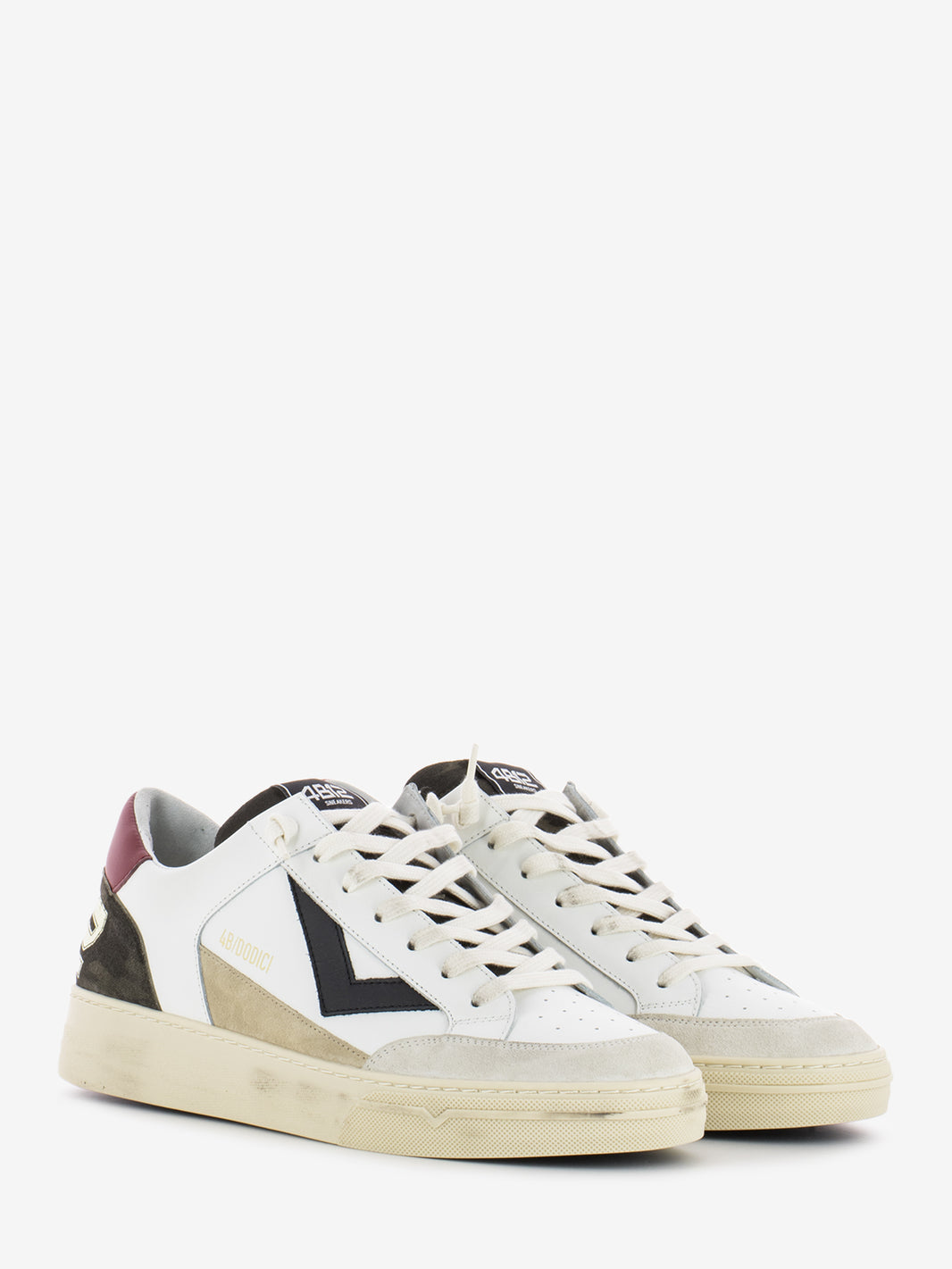 Kyle U751 white / red / camouflage sneakers