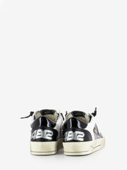 4B12 - Sneakers Kyle zebra / nero