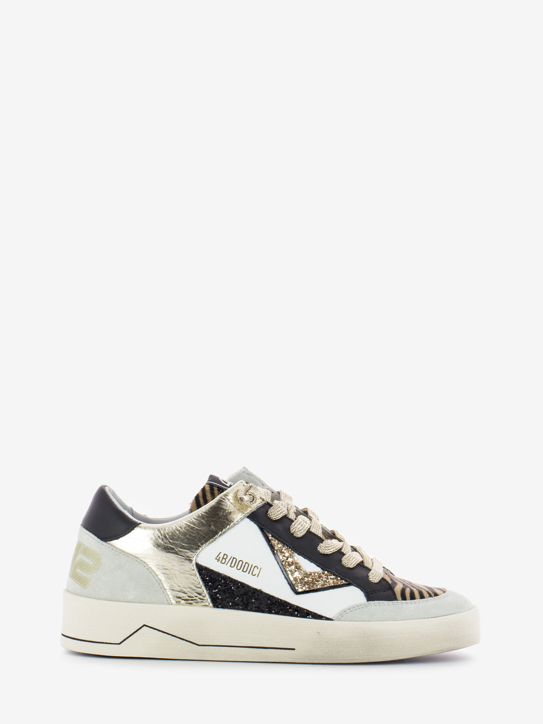 Kyle Zebra Sneakers / Black