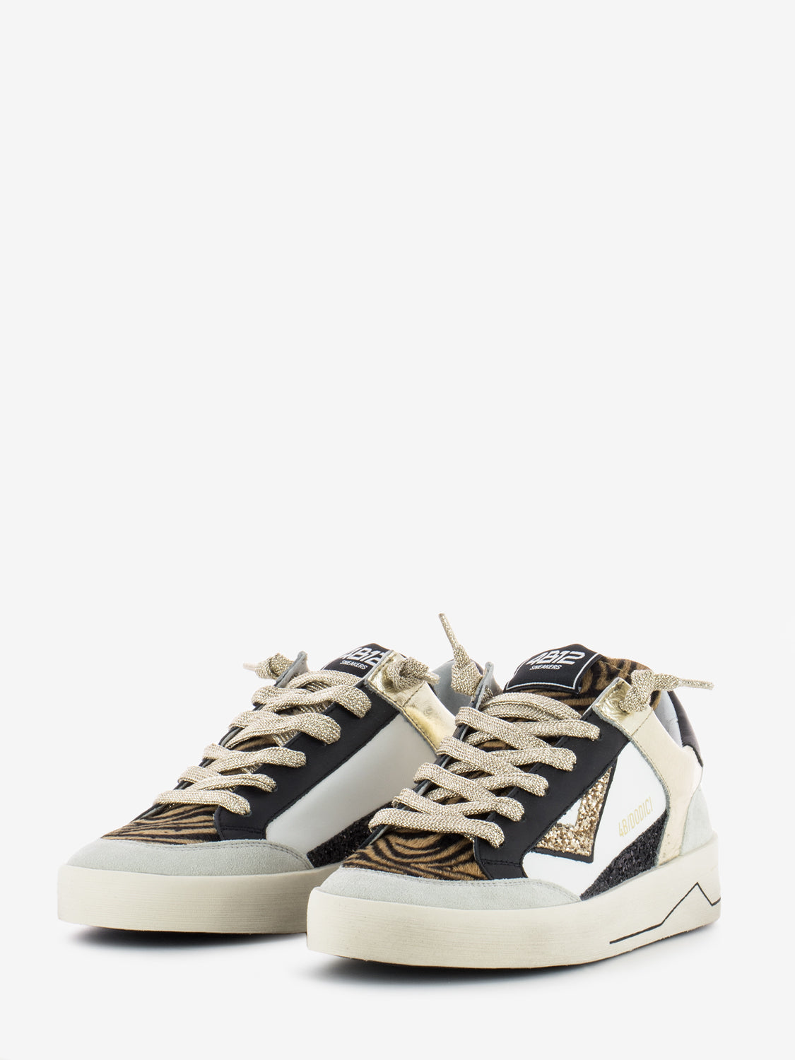 Kyle Zebra Sneakers / Black