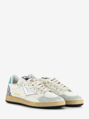 4B12 - Sneakers Play bianco / glitter / lake