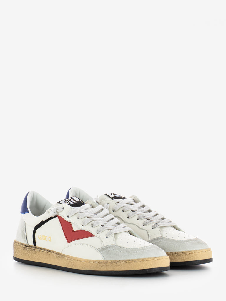 4B12 - Sneakers Play New bianco / blu / rosso