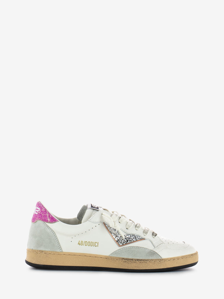 4B12 - Sneakers Play New bianco / fuxia