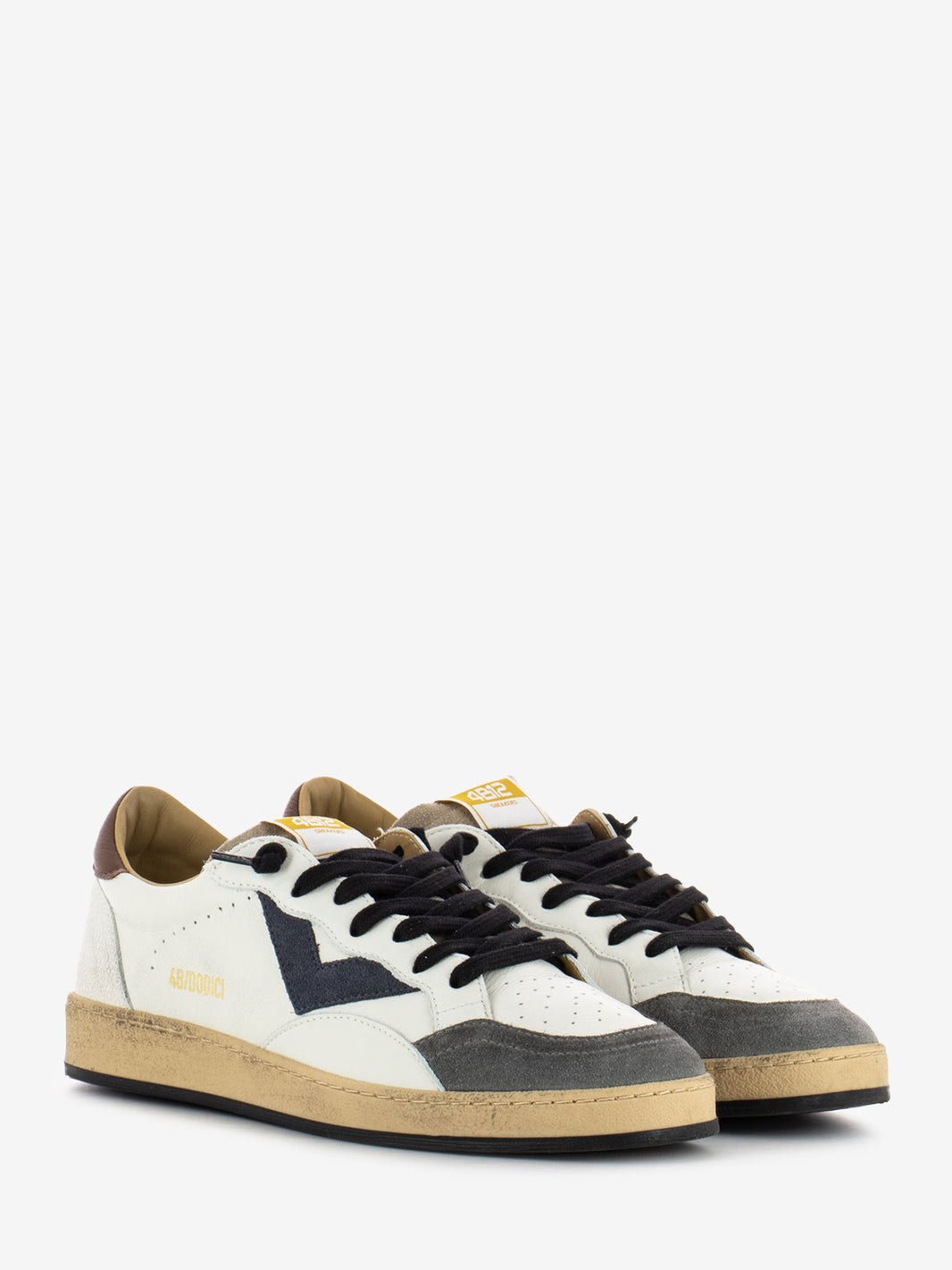 Play New sneakers white / brown / blue