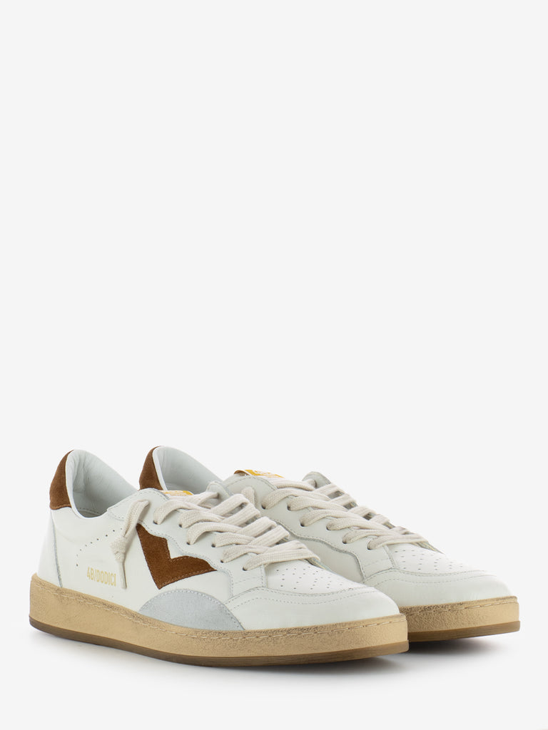 4B12 - Sneakers Play New bianco / marrone