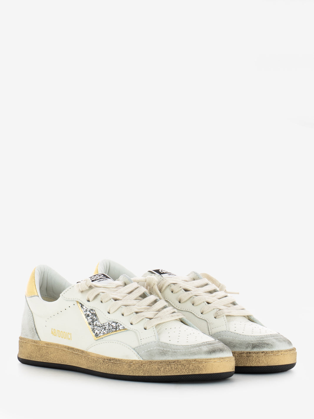 Sneakers Play New white / gold / ice