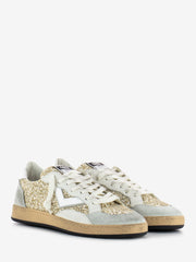 4B12 - Sneakers Play New bianco / oro