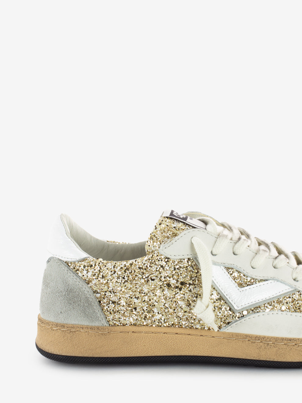 Sneakers Play New bianco / oro